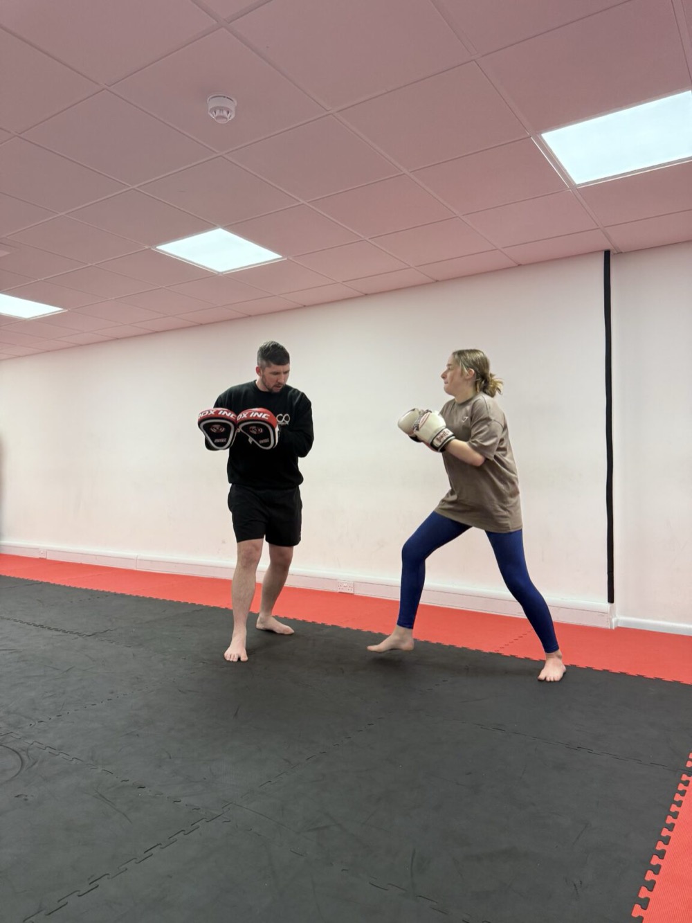Training at Ouroboros MMA in Romsey